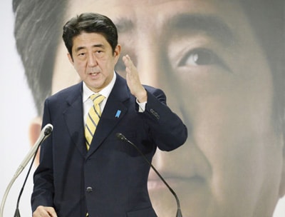 Ông Shinzo Abe  -Thủ tướng Nhật Bản.