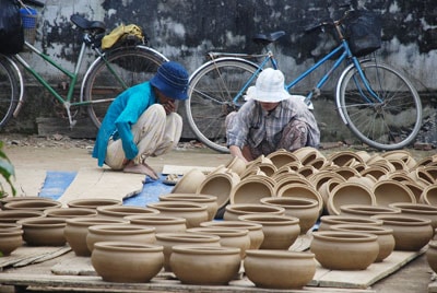 Làng gốm Thanh Hà (Hội An). Ảnh: Bảo Lâm