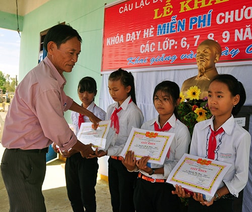 Phong trào thi đua khuyến học ở Thăng Bình ngày càng lan tỏa và nhận được sự hưởng ứng tích cực của cộng đồng.Ảnh: H.GIANG