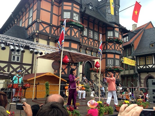 Trò chơi bài chòi Hội An tại TP.Wernigerode.