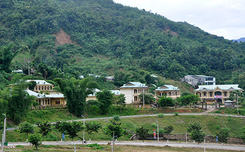 Cơ sở hạ tầng của huyện Nam Trà My được đầu tư xây dựng đáp ứng nhu cầu phát triển.