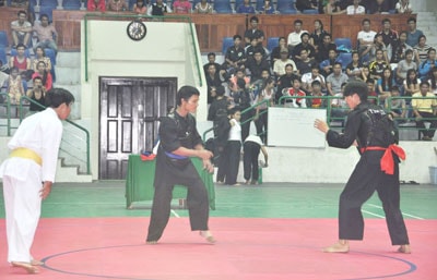  Pencak Silat phát triển khá mạnh trong thời gian qua.Ảnh: ANH SẮC