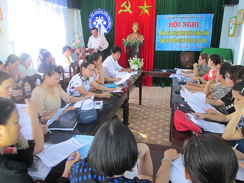 Hội nghị triển khai kế hoạch thực hiện chương trình sàng lọc trước sinh và sàng lọc sơ sinh.