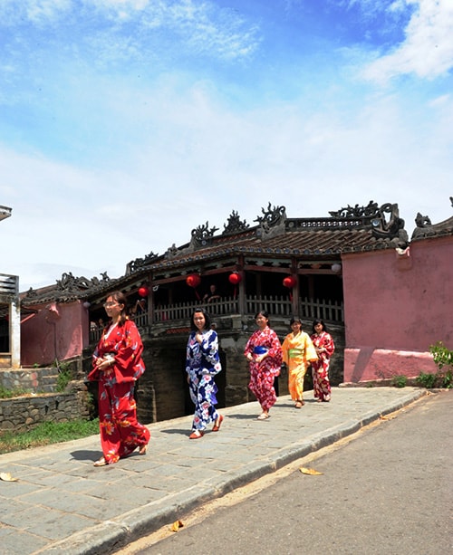 Lộng lẫy trong trang phục kimono