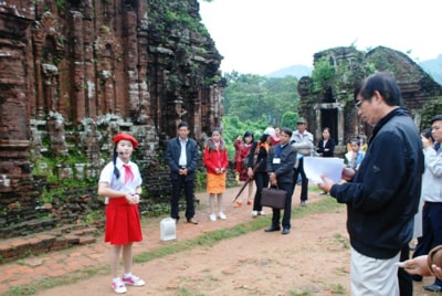 A student participated the contest.