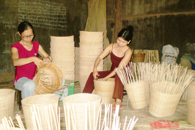 Hội LHPN huyện Tiên Phước với những cách làm hay đã giúp cho không ít hội viên thoát nghèo bền vững. Ảnh: N.H