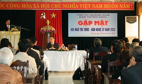 Quang cảnh buổi gặp mặt.