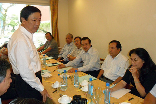 Cuộc họp Ban chấp hành Hội đồng hương Đà Nẵng tại TP.HCM.