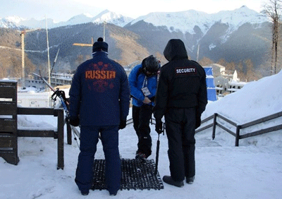 Nga tăng cường an ninh cho Sochi 2014.                                                                         Ảnh: AFP