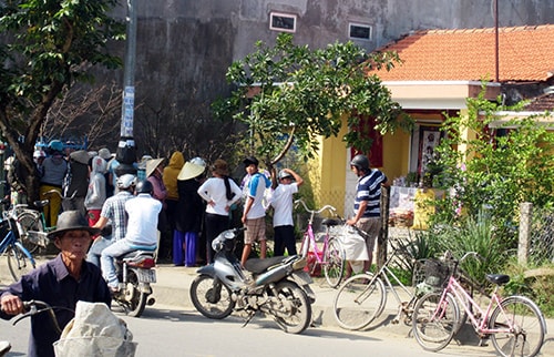 Ngôi nhà của ông Cương, nơi xảy ra sự việc vào sáng 3.1.2014.