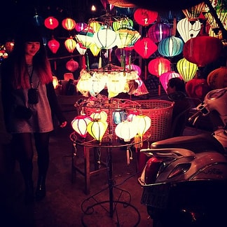 Lanterns:  a soul beauty of Hoi An by night