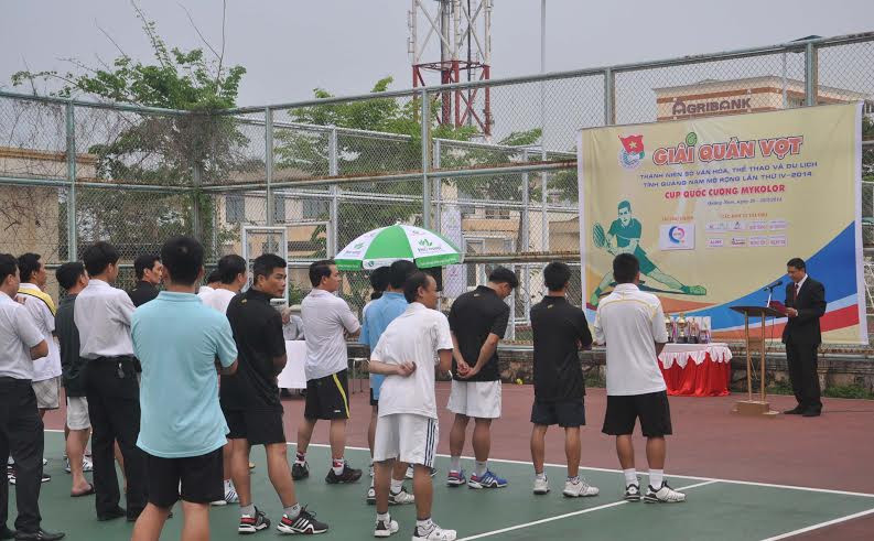 Giải Quần vợt thanh niên Sở VH-TT&DL mở rộng năm 2014 góp phần tạo sân chơi cho phong trào