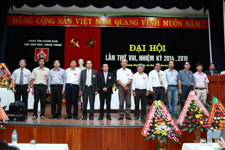 Ra mắt Ban Chấp hành Hội VHNT Quảng Nam nhiệm kỳ 2014-2019