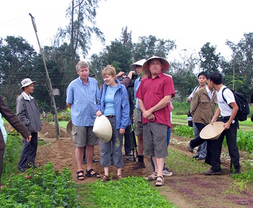 Tra Que vegetable  village is the first place to be built  as the  “community-based tourism” model of Hoi An city.