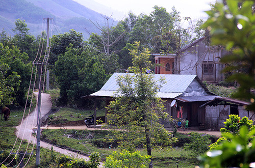 Một góc thôn Bút Tưa.