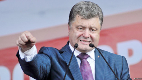Tân tổng thống Poroshenko của Ukraine.