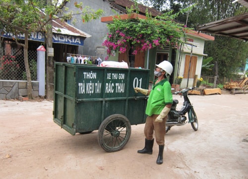 Duy Sơn là địa phương làm tốt công tác giữ gìn vệ sinh môi trường. Ảnh: N.N