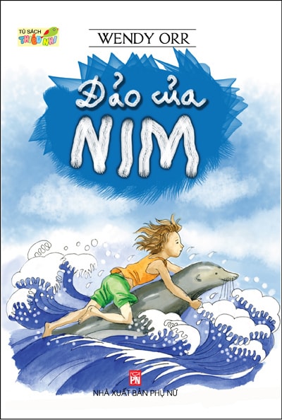 Bìa sách “Đảo của Nim”.