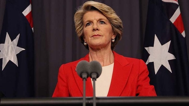 Ngoại trưởng Julie Bishop của Australia. Ảnh: smh.com.au