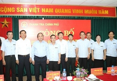 Phó Thủ tướng Nguyễn Xuân Phúc dự Lễ công bố Quyết định thành lập Ban Tiếp công dân Trung ương. Ảnh: VGP/Lê Sơn