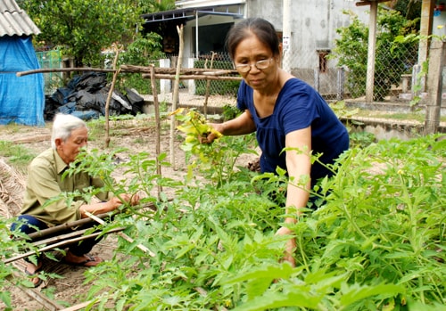 Tiết kiệm mọi khoản chi tiêu là cách bà Mỹ có tiền làm từ thiện.