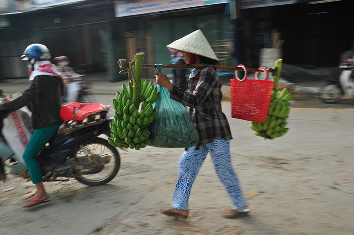 … và đôi khi là đi bộ.