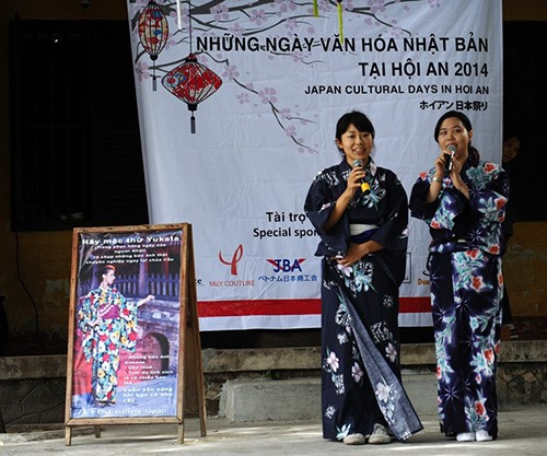 A series of Japanese cultural activities in Hoi An city.