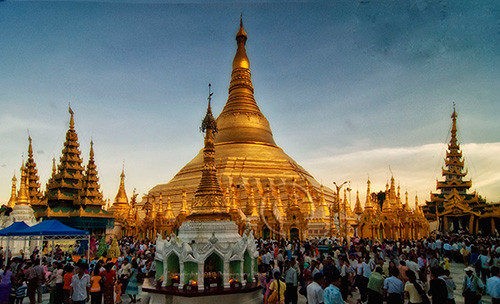 Lượng khách du lịch quốc tế đến Myanmar tăng vọt từ 3 năm qua. 