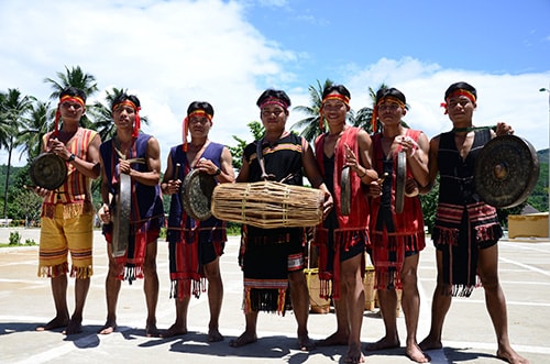 Young men of the ethnic villages.