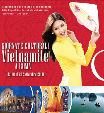 Poster triển lãm ảnh về Việt Nam của Paolo Belletti.