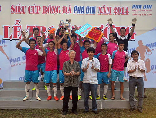 Đội Ngọc Khang đoạt siêu cúp Pha Din 2014