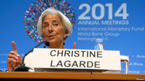  Nhà lãnh đạo IMF tại hội nghị thường niên 2014. 