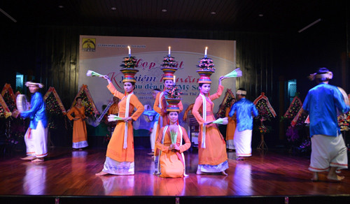 Nghệ thuật múa Chăm đã trở thành sản phẩm du lịch thương hiệu của Mỹ Sơn.