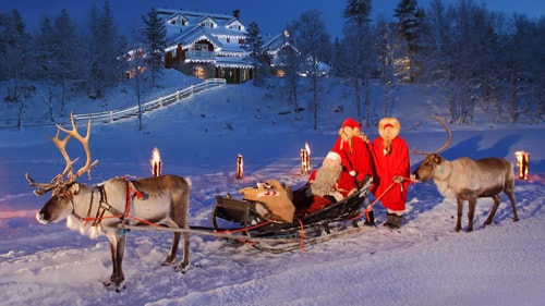 Rovaniemi - ngôi làng ông già Noel.