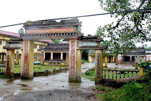  Đình Túy Loan xưa (Ảnh tư liệu)