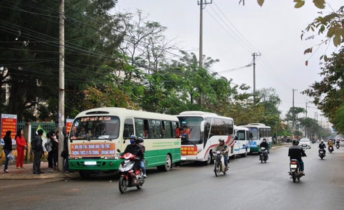 Chuẩn bị xuất phát.