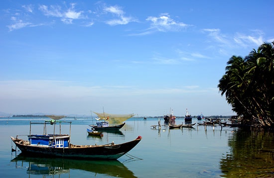 Tam Hải yên bình. Ảnh: PHƯƠNG THẢO