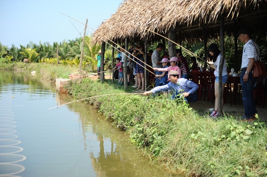  Tour Hội An Eco Discovery  được các hãng lữ hành chọn làm dịch vụ mới của mình mình. Ảnh Minh Hải