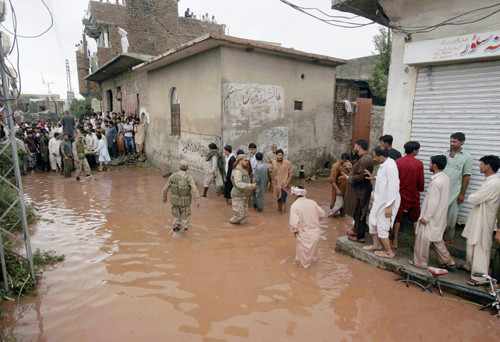 Trận lũ lụt nghiêm trọng tại Pakistan tháng 9.2014. (Nguồn ảnh: salon.net)