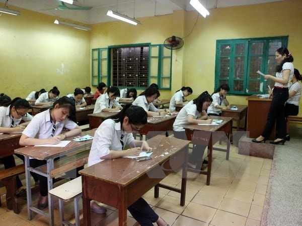 Thí sinh sẽ có rất nhiều cơ hội trong kỳ tuyển sinh đại học, cao đẳng năm 2015. (Ảnh: Quý Trung/TTXVN)