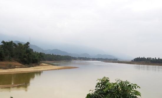 Nơi ngã ba sông (thôn Hà Tân, Đại Lãnh, Đại Lộc).  Ảnh: HOÀNG LIÊN