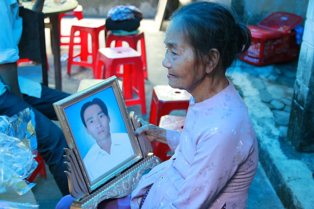 Gia đình vẫn chưa hết bàng hoàng trước cái chết của anh Tâm và con trai