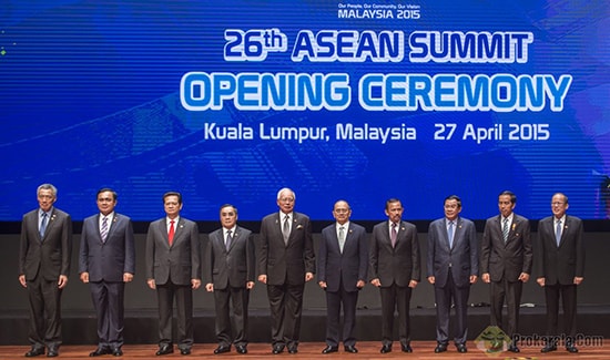 Các nhà lãnh đạo ASEAN-26. Ảnh: Pokerala