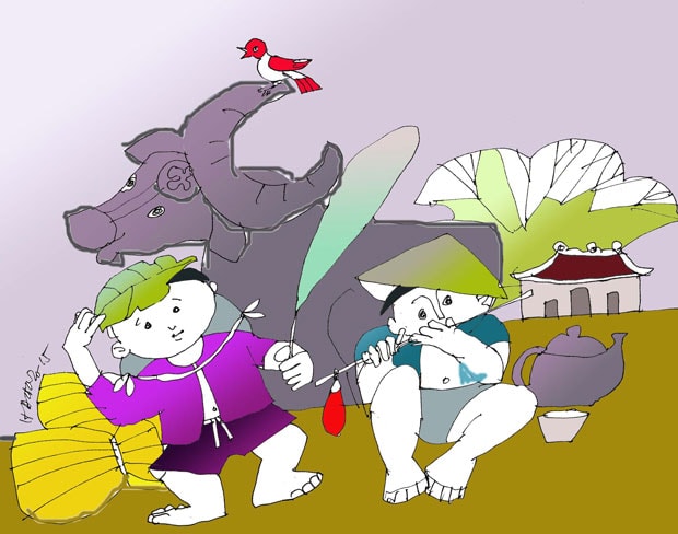 Minh họa: HOÀNG ĐẶNG