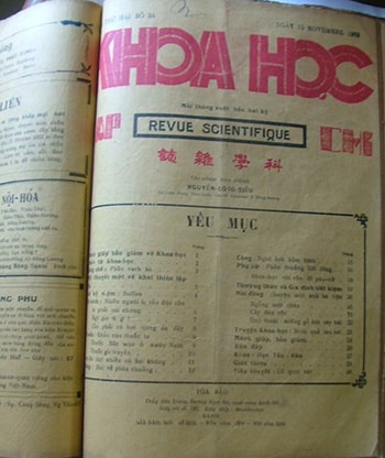 Báo Khoa học tạp chí.