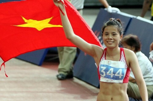 VĐV Nguyễn Thị Huyền.