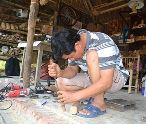 …he spends most of time and confidential in make useful bamboo products.