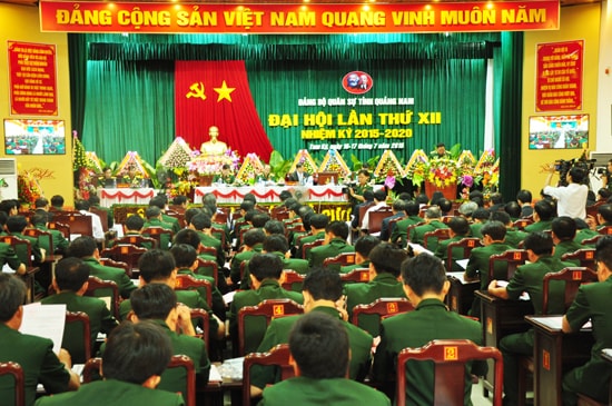 Quang cảnh đại hội. Ảnh: NGUYÊN ĐOAN