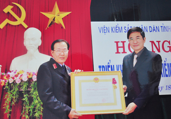 Năm 2010, Viện Kiểm sát nhân dân TP.Tam Kỳ được tặng thưởng Huân chương Lao động hạng Ba.