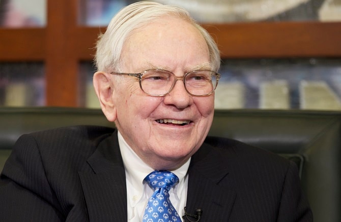 Tỷ phú Warren Buffet.